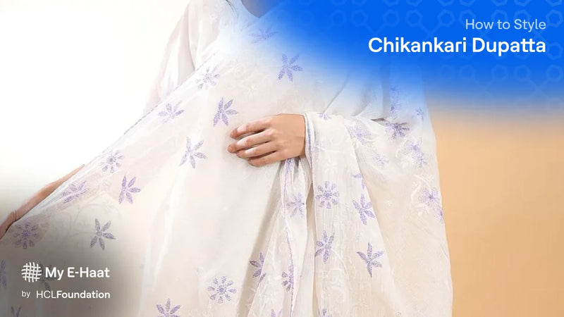Chikankari Dupatta Styling: From Office to Wedding