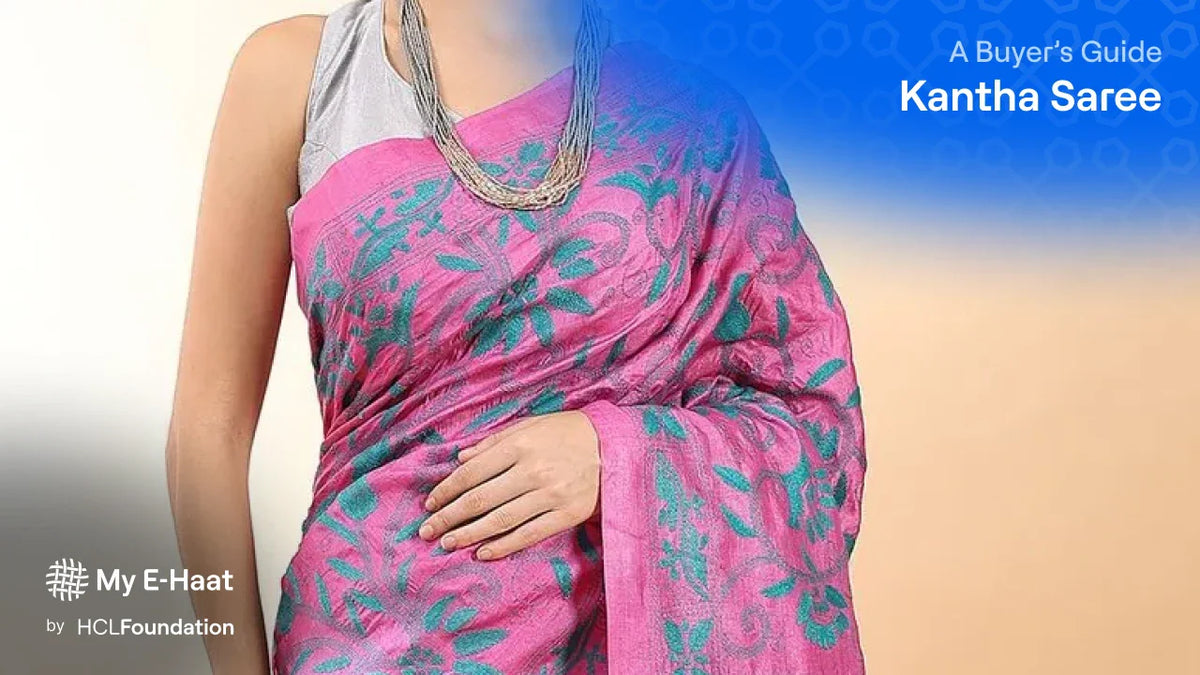 What Is a Kantha Saree? Bengal’s Running-Stitch Heirloom