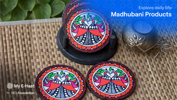 Madhubani Products: From Mithila Walls to Sarees, Bags, Coasters and Your Daily Life