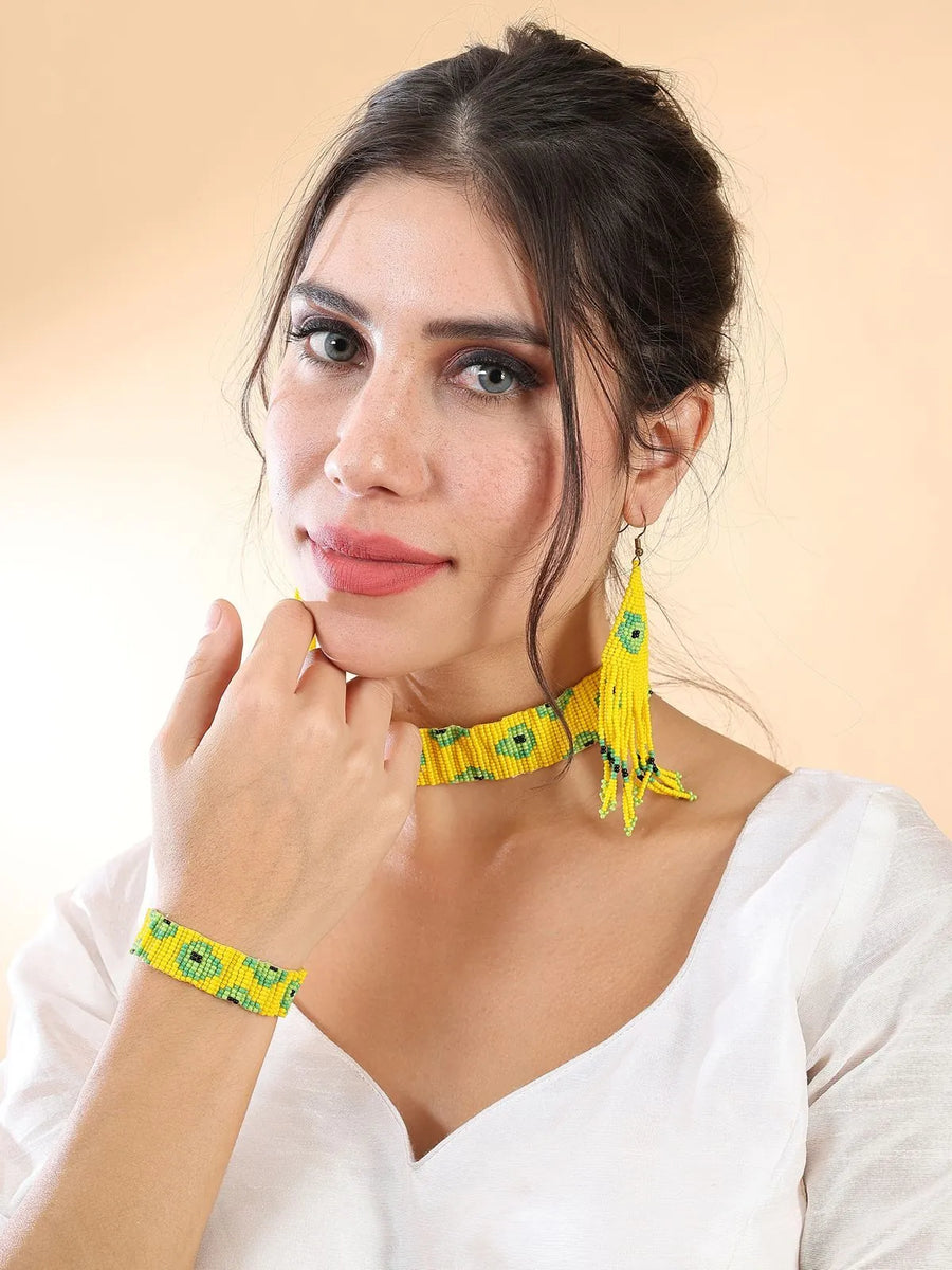 Avocado Choker Set
