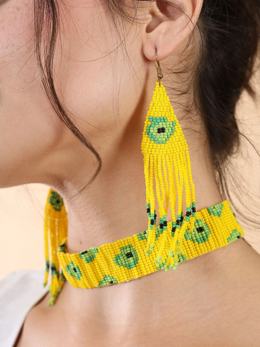 Avocado Choker Set