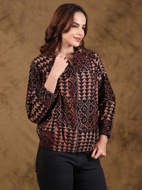 Bagru Bomber Jacket