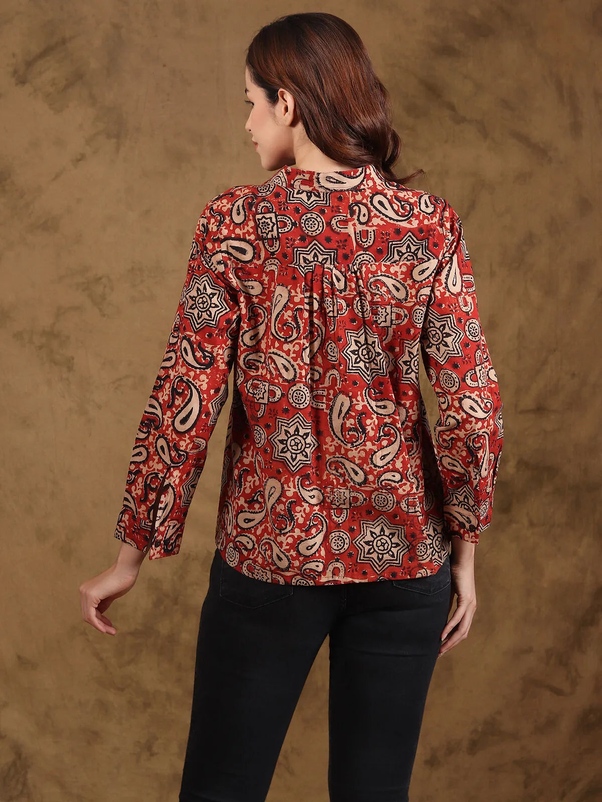 Bagru pure cotton shirt