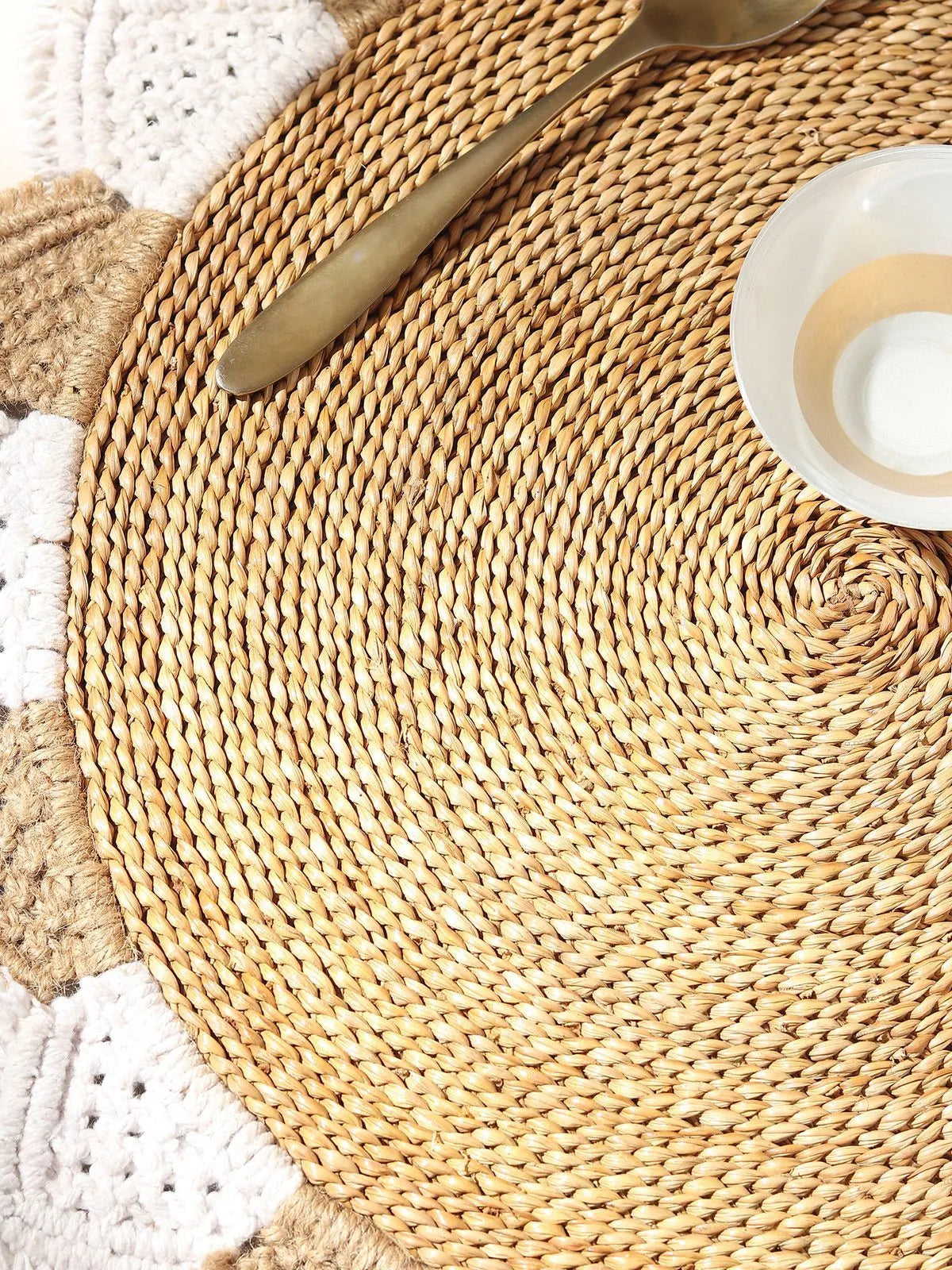 Banana fibre round Mat