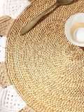 Banana fibre round Mat