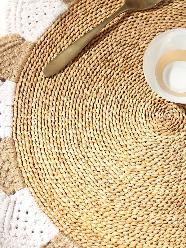 Banana fibre round Mat