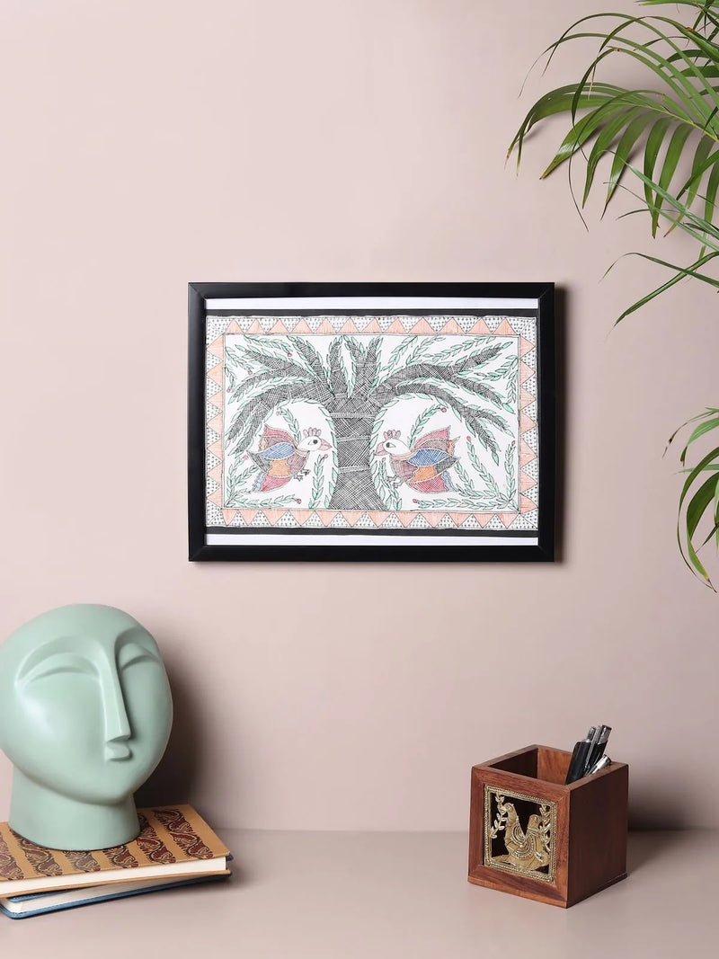 Birds Madhubani Painting