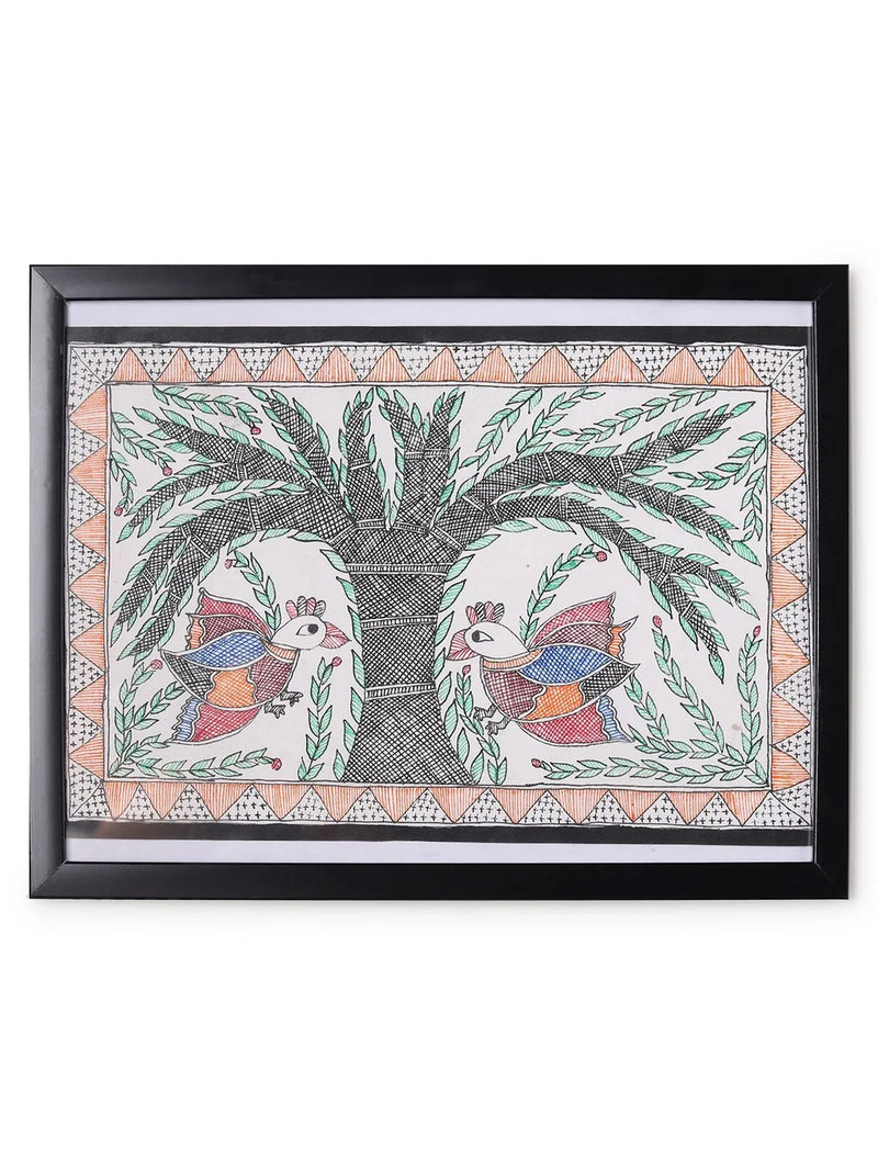 Birds Madhubani Painting