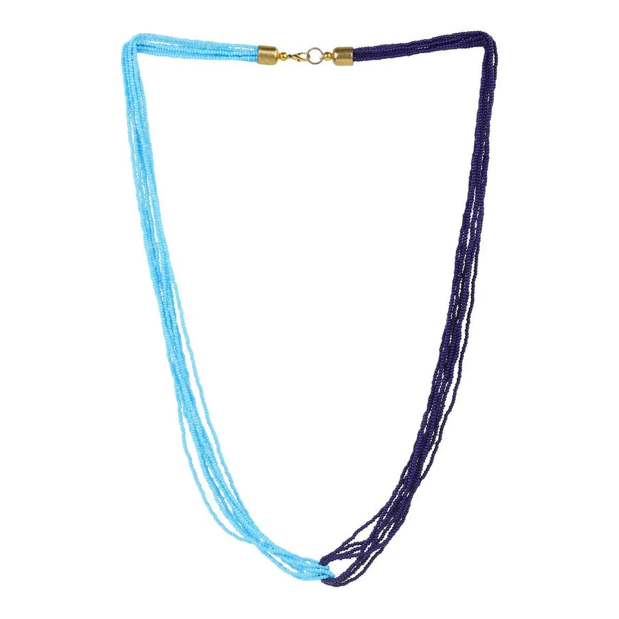 Blue Duet Necklace