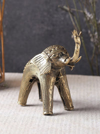 Brass Elephant Pair