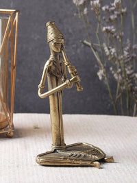 Brass Flute Man