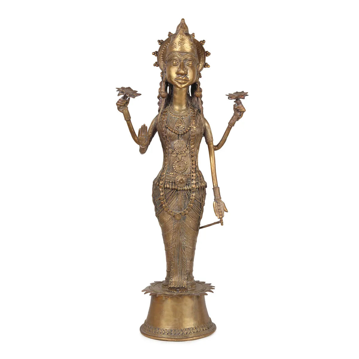 Brass Laxmi Statue
