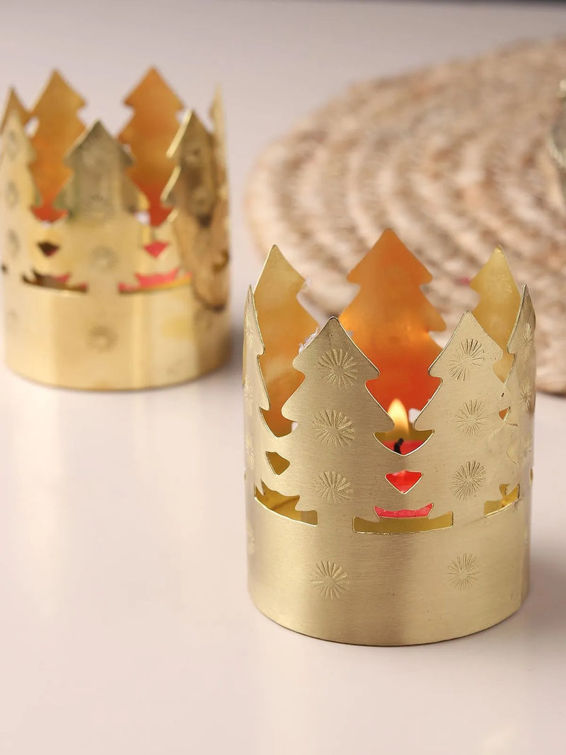Brass T-light holder