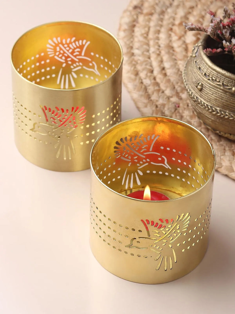 Brass T-light holder