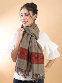 Brown Himachali Shawl