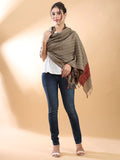 Brown Himachali Shawl