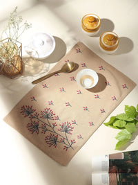 Chikankari Jute Table Mat