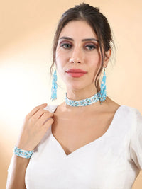 Cloudy Sky Choker Set