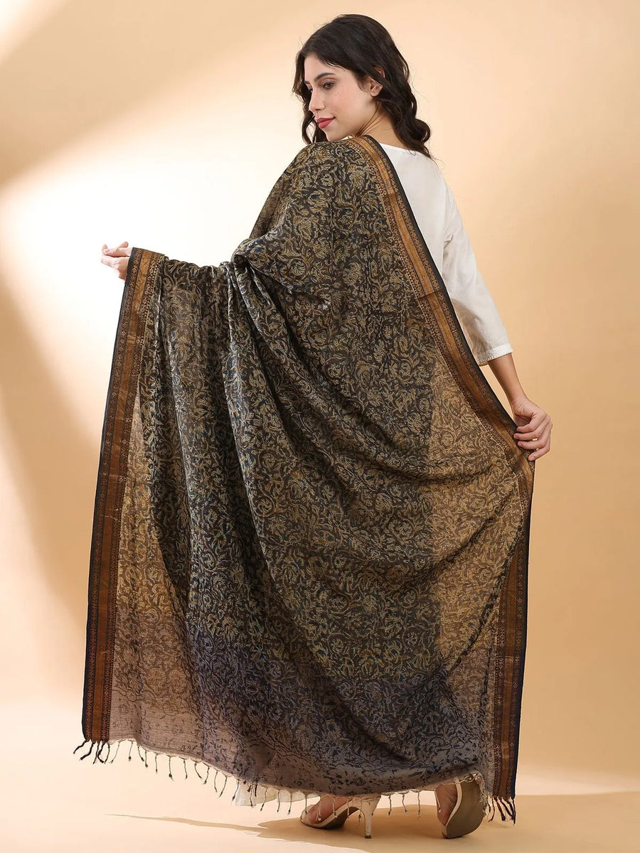 Cotton Kalamkari Dupatta