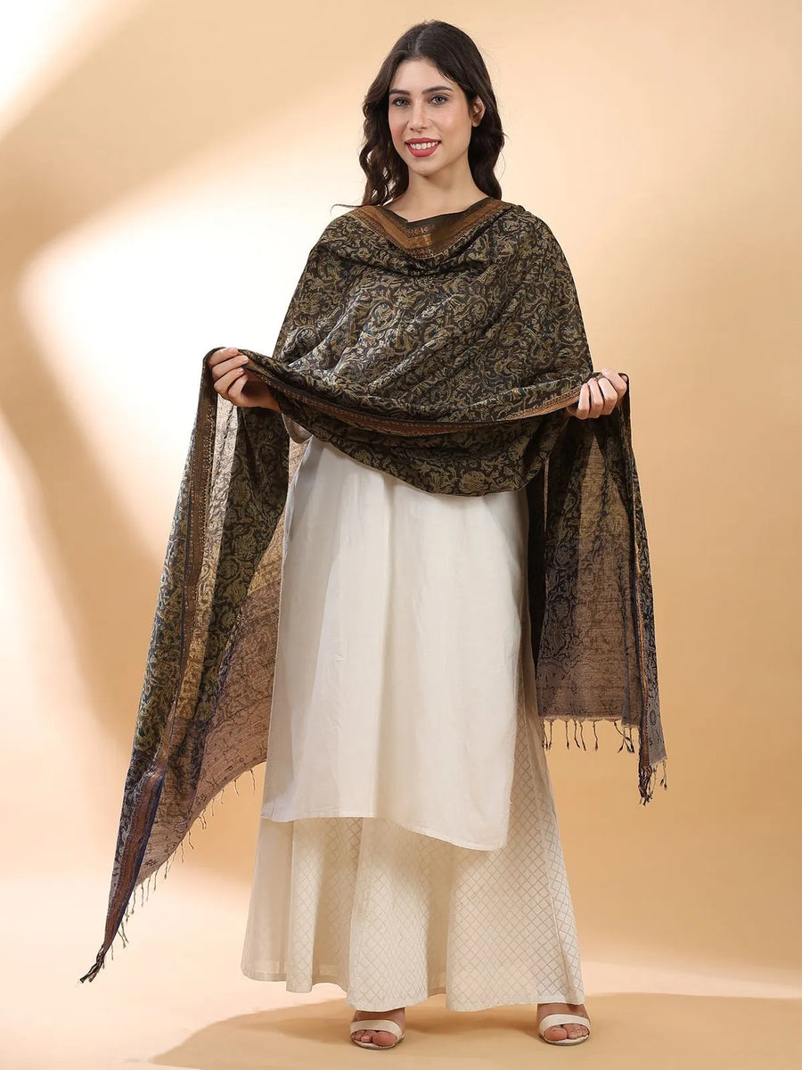 Cotton Kalamkari Dupatta