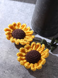 Crocheted Sunflower