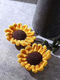 Crocheted Sunflower