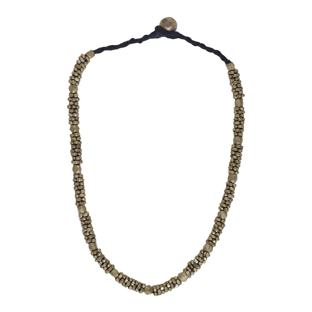 Dhokra bead Choker necklace