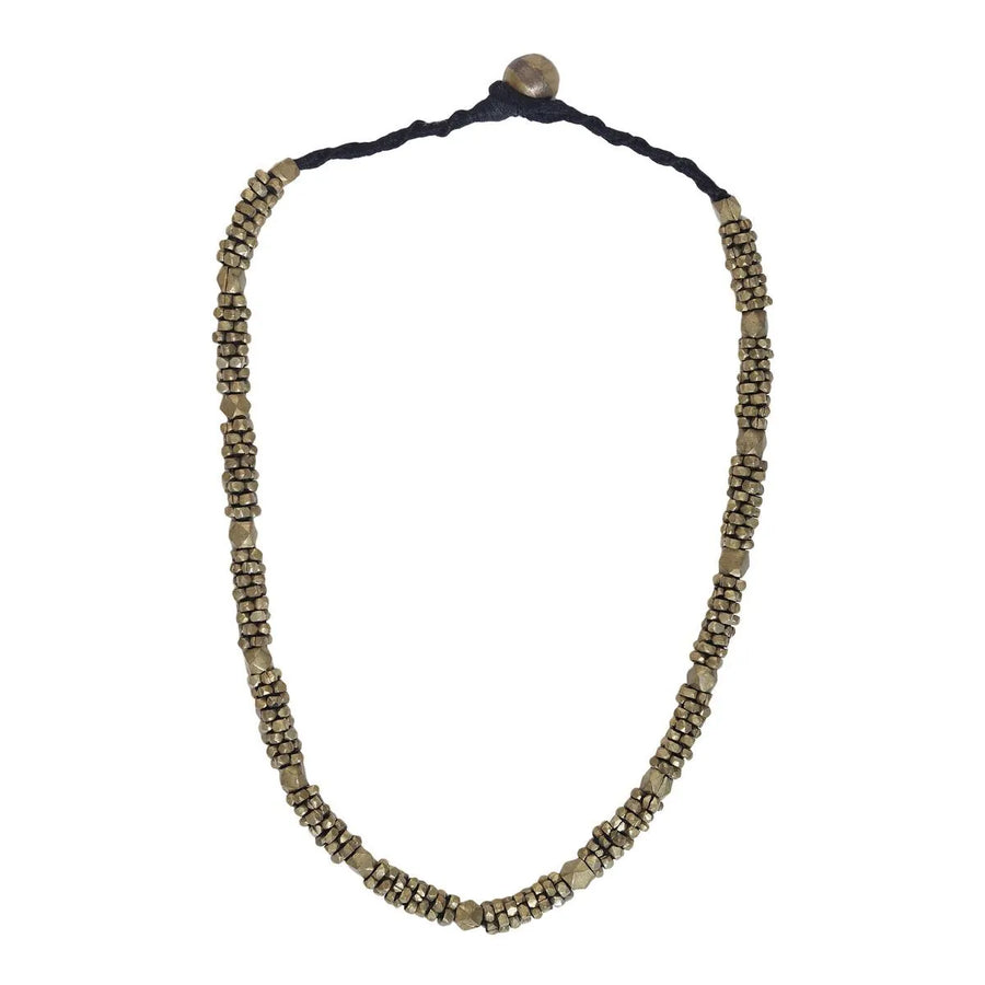 Dhokra bead Choker necklace