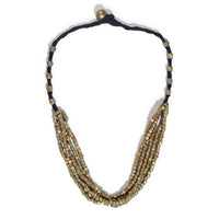 Dhokra bead Layered necklace