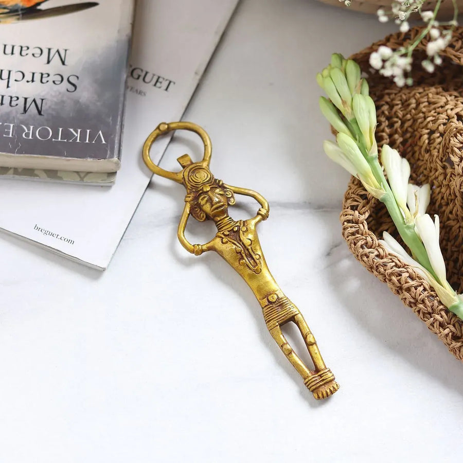 Dokra Tribal Bottle Opener