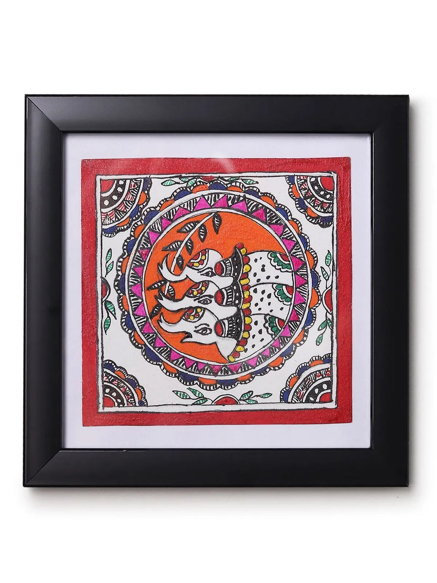 Elephant Madhubani Painting