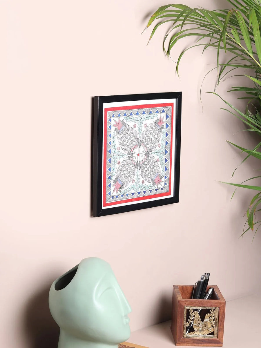 Fish Madhubani Painting