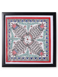 Fish Madhubani Painting