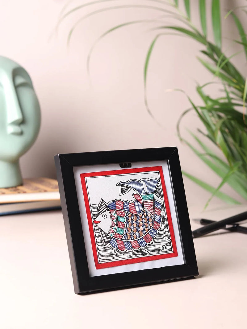 Fish Madhubani Painting