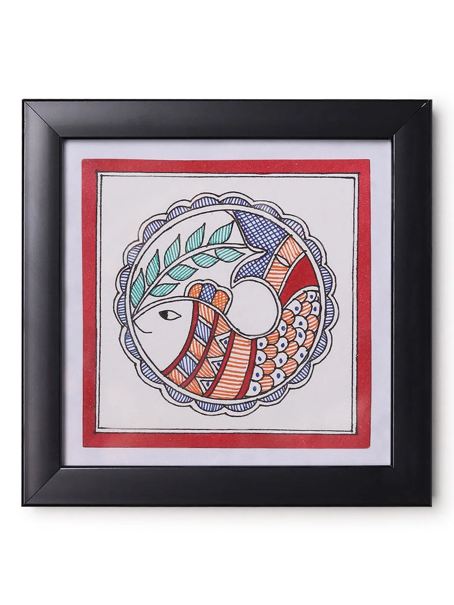 Fish Madhubani Painting
