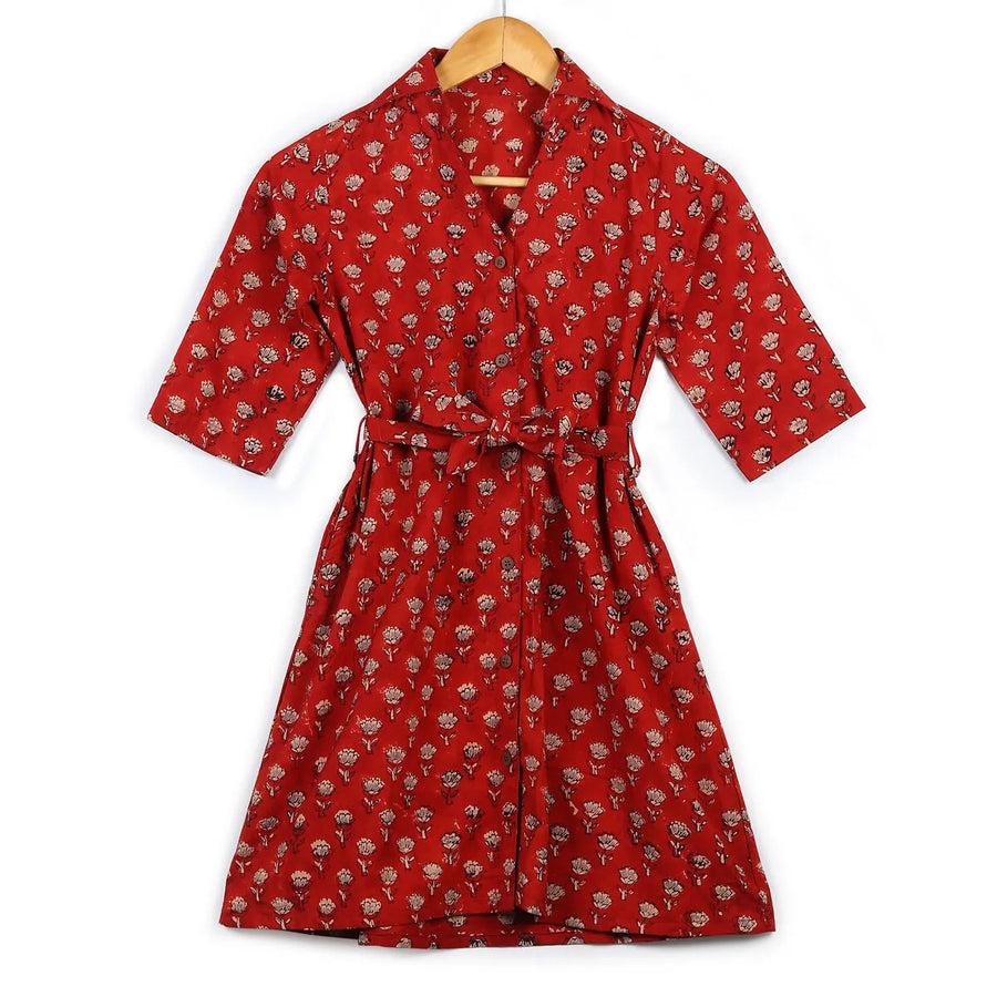 Floral-Buta Dress
