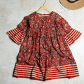 Floral-Stripe Frock