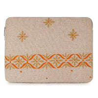 Floral Border Laptop Sleeve