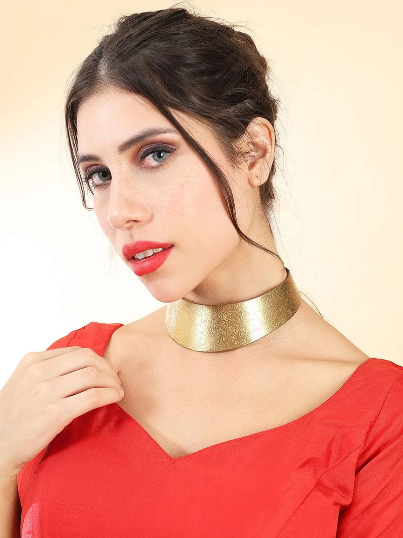 Floral Brass Hasuli