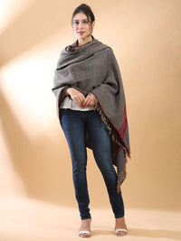 Gray Himachali Shawl