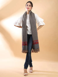 Gray Himachali Shawl