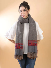 Gray Himachali Shawl