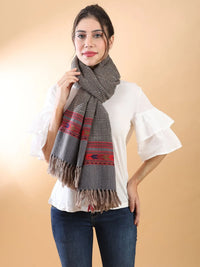 Gray Himachali Shawl