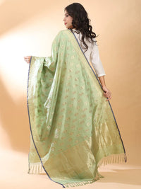 Green Banarasi Dupatta