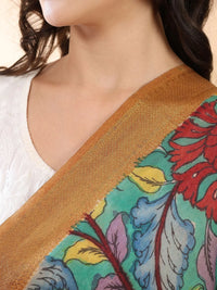 Green Kalamkari Dupatta