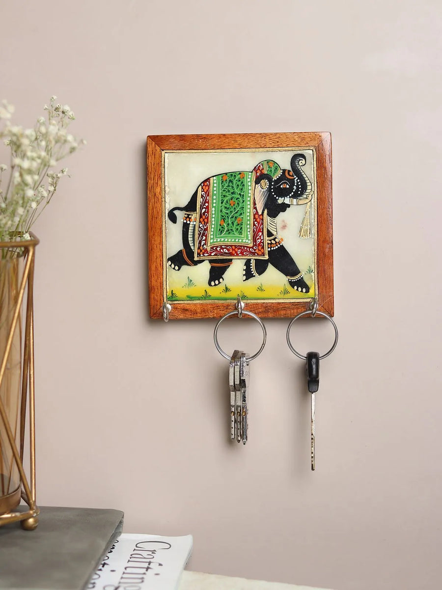 Handpainted Marble Wall Hanging