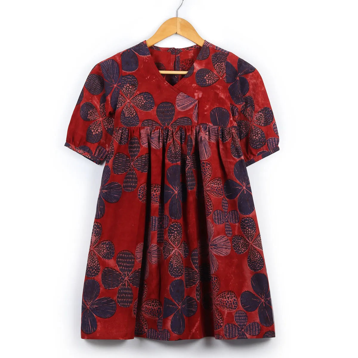 Hibiscus Girls Angrakha Dress