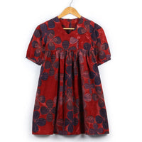 Hibiscus Girls Angrakha Dress