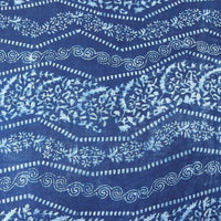 Indigo Floral Curtain