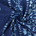 Indigo Floral Curtain